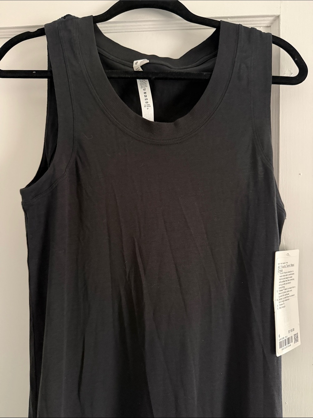 NWT| lululemon all yours tank maxi dress size 6 - Picture 4 of 6